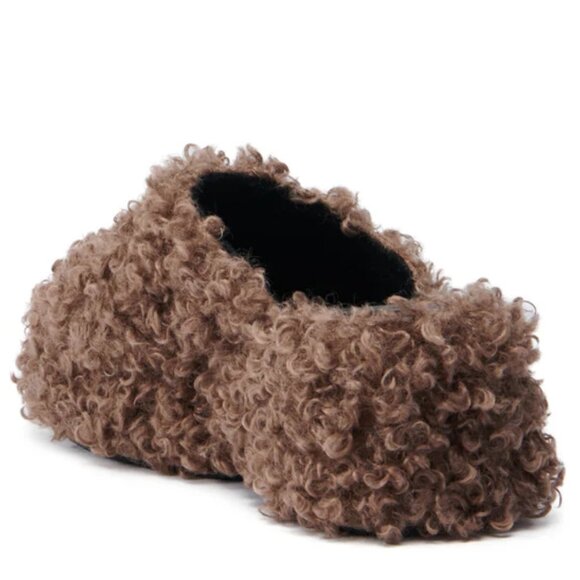 Azalea Wang Curly Shaggy Platform Clog - Picture 2 of 3